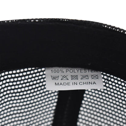 Summer Mesh Baseball Cap Women Men Letter Patch Snapback Hat Casual Breathable Unisex Street Hip Hop Trucker Caps
