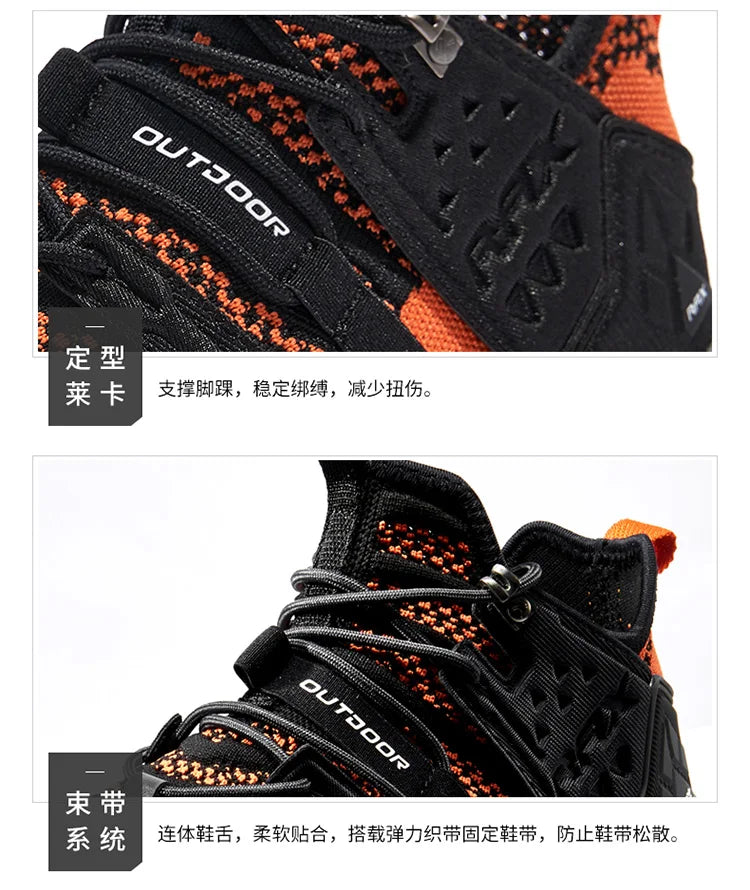 Chaussures de randonnée imperméables pour homme Rax, bottes de randonnée respirantes, baskets de sport pour le trekking en plein air, chaussures tactiques