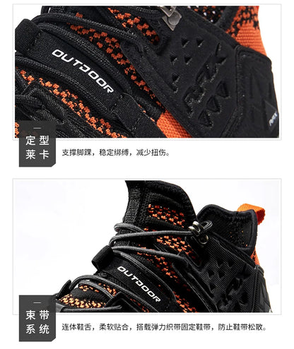 Chaussures de randonnée imperméables pour homme Rax, bottes de randonnée respirantes, baskets de sport pour le trekking en plein air, chaussures tactiques