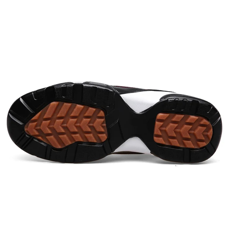 Herresnøstøvler, vintervarme, par, casual sneakers, mode, læder, udendørs, sport, løb, tennis, herre, skridsikre, store størrelser, 48, træningssko