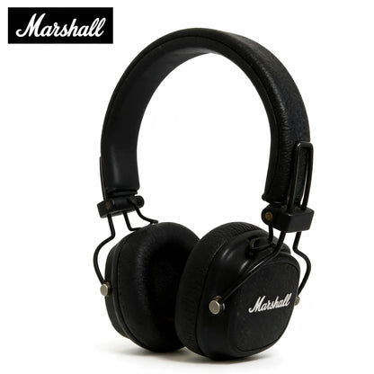 Marshall Major III 3 Wireless Wired Headphones with Mic, Bluetooth Deep Bass Headphones, Foldable Gaming Headset for Sports, Rock Music & Everyday Listening