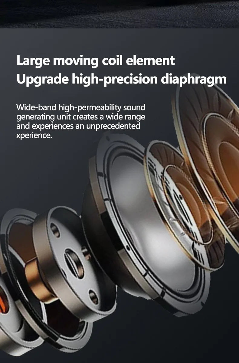 P85 Bluetooth 5.3 Wireless Headphones Over Ear Gaming Headset with Microphone, LED Light Foldable Bluetooth 5.3 Headphones, FM Radio & Noise Cancellation
