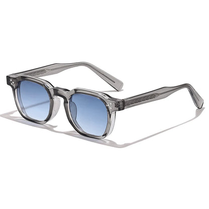 CATERSIDE Fashion Men Sunglasses Small Frame Square Personalized Design Sun Glasses Women Travel Party Business Festival Gift