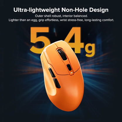 KYSONA Uranus PRO Wireless Gaming Mouse PAW3395, 26,000 DPI, 8KHz Polling Rate, Ultra-Lightweight Ergonomic Wireless Gaming Mouse for PC