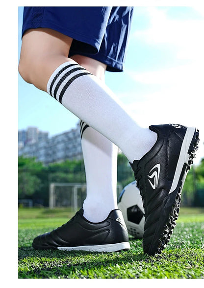 Męskie buty piłkarskie, młodzieżowe buty do futbolu, oddychające, wygodne, sportowe buty treningowe, buty z kolcami, oryginalne buty piłkarskie dla dzieci