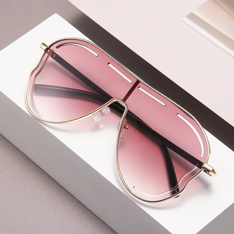 New Vintage Round Sunglasses Women Men Circular Pilot Sun Glasses Female Oval Eyewear Sunglasses for Male Female Eyeglasses