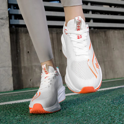 2025 Men's And Women's Carbon Board Running Shoes Professional Marathon, Lightweight Rebound Cushioning Breathable Sports Shoes
