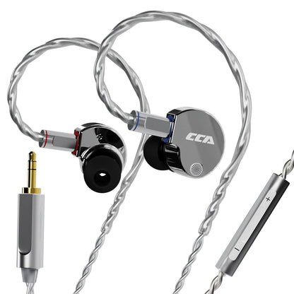 CCA Phoenix Wired Earphones Dynamic Drive LCP Diaphragm Music Headphone With Detachable Cable Noise Reduction Gaming Earphones