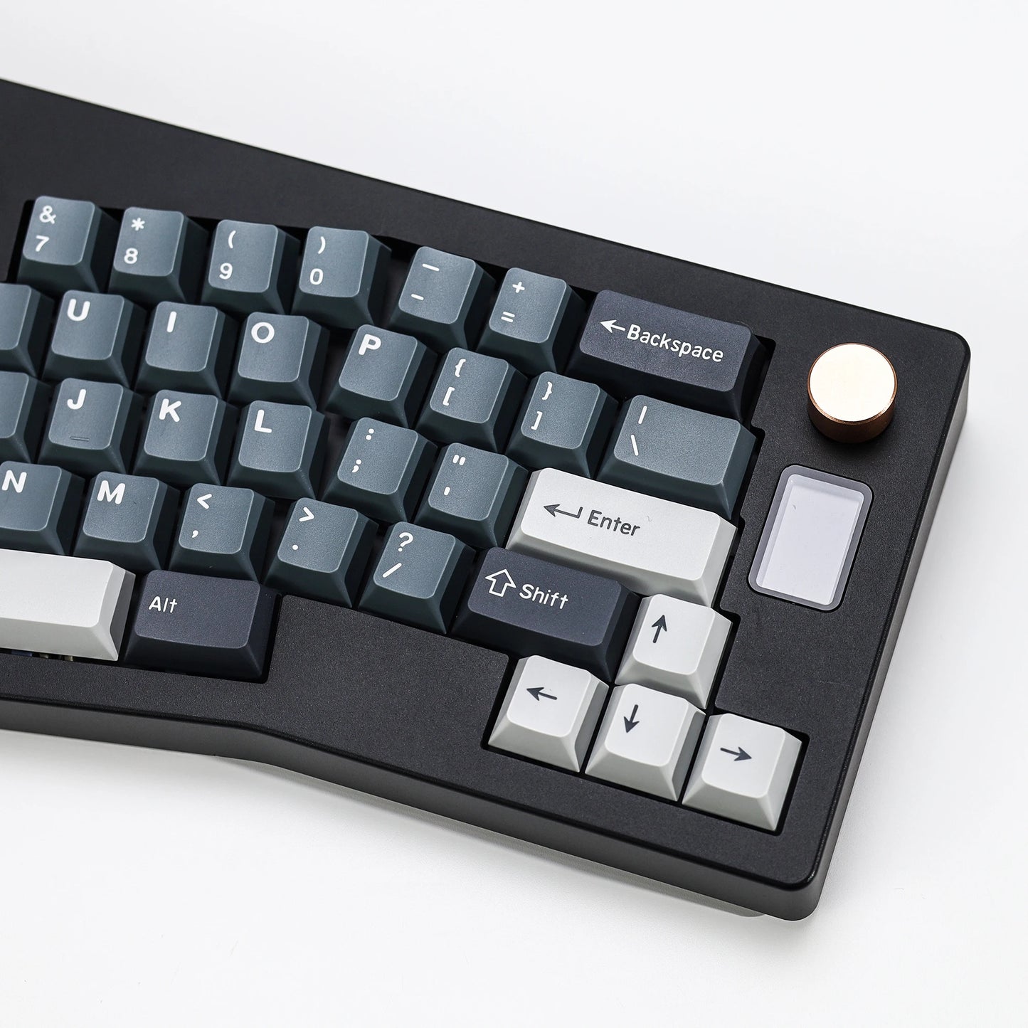 KBDiy GMK Apollo Keycaps ISO PBT Cherry Profile Retro Double Shot Keycap for MX Switches Alice 60 Mechanical Keyboard Key Caps