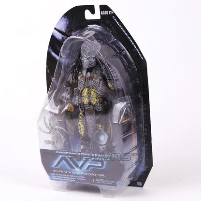 NECA AVP Alien vs. Predator Chopper Celtic Scar Predator 7" Action Figure Joint Movable Model Toy
