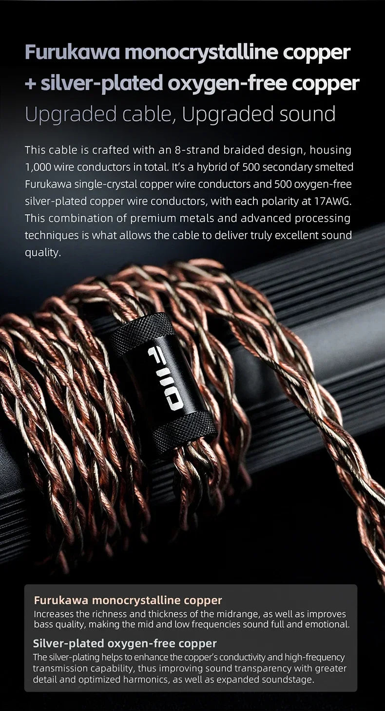FiiO FT13 Audiophile Closed-Back HiFi Wired Headphones – Hi-Res Audio Premium Studio-Grade Over-Ear Headset