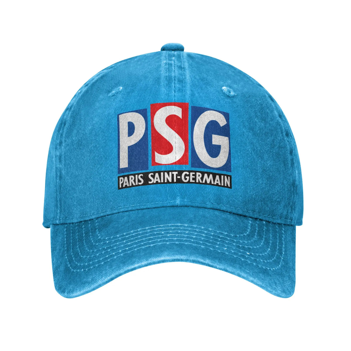 PSG-logo, afslappet baseballkasket til par, kvinder, sommer, jagt, camping, hiphop-hatte, mode, åndbare baseballkasketter