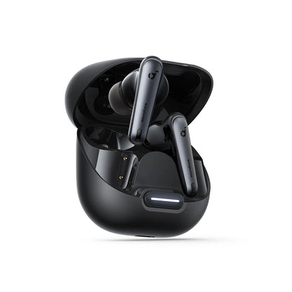 Soundcore by Anker Liberty 4 NC Wireless Bluetooth 5.3 Earbuds – Adaptive Noise Cancelling 98.5%, Deep Bass In-Ear Headphones with Microphone, ANC Bluetooth 5.3 Earbuds