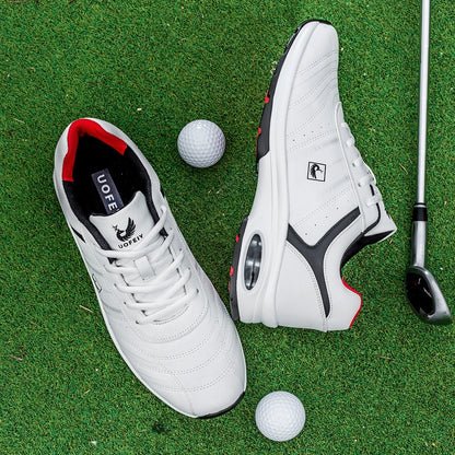 OIMKOI Men Golf Shoes Casual Breathable Waterproof Non-slip Golf Outdoor Training Shoes