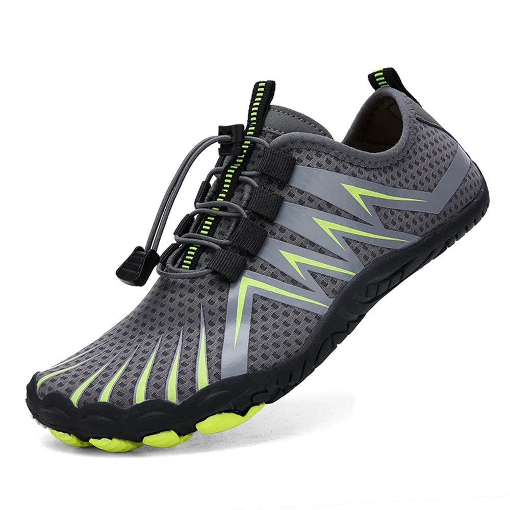 Unisex Quick Dry Water Shoes Men Women Colorful Beach Swimming Surfing Seaside Aqua Shoes Couple Barefoot Upstream Sneakers