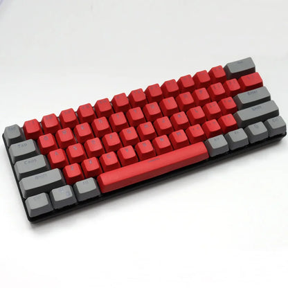 106 Keys Grey Red Keycaps PBT Specials Keycap Backlit Two-Color Key Caps For MX Switch 61/87104 Mechanical Keyboard