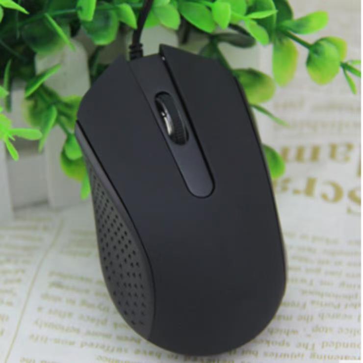 USB Wired Optical Mouse for PC & Laptop, Ergonomic 1200 DPI USB Wired Optical Mouse for Home Office, Business & Gaming